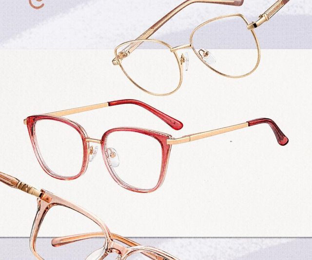 Aros rosa y dorado de la colección teens